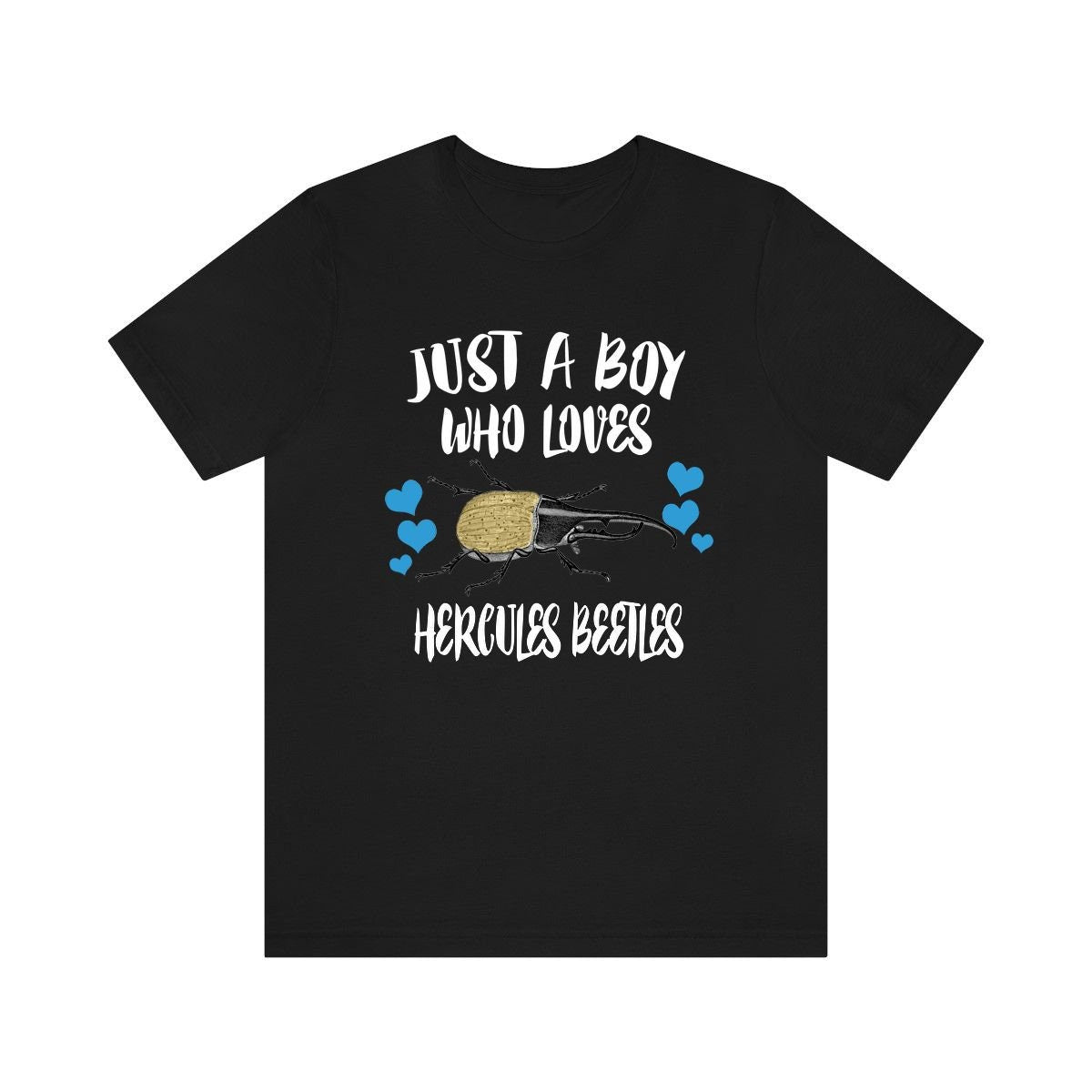 Just A Boy Who Loves Hercules Beetles Shirt, Hercules Beetle Lover Shirt, Beetle Shirt, Insect Lover Gift, Animal Adult Kids T-Shirt Image 3