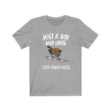 Just A Boy Who Loves Golden-crowned Kinglets Shirt, Kinglet Lover Shirt, Birding Shirt, Bird Shirt, Animal Adult Kids T-Shirt Image 2
