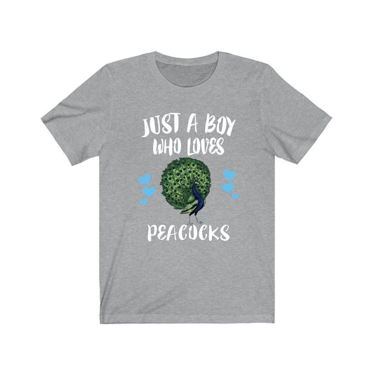 Peacock T-Shirt for Boys - peacock print design
