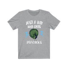 Peacock T-Shirt for Boys - peacock print design