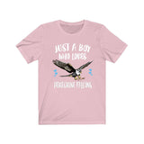 Just A Boy Who Loves Peregrine Falcons Shirt, Peregrine Falcon Lover Shirt, Falcon Shirt, Bird Lover Gift, Animal Adult Kids T-Shirt Image 4