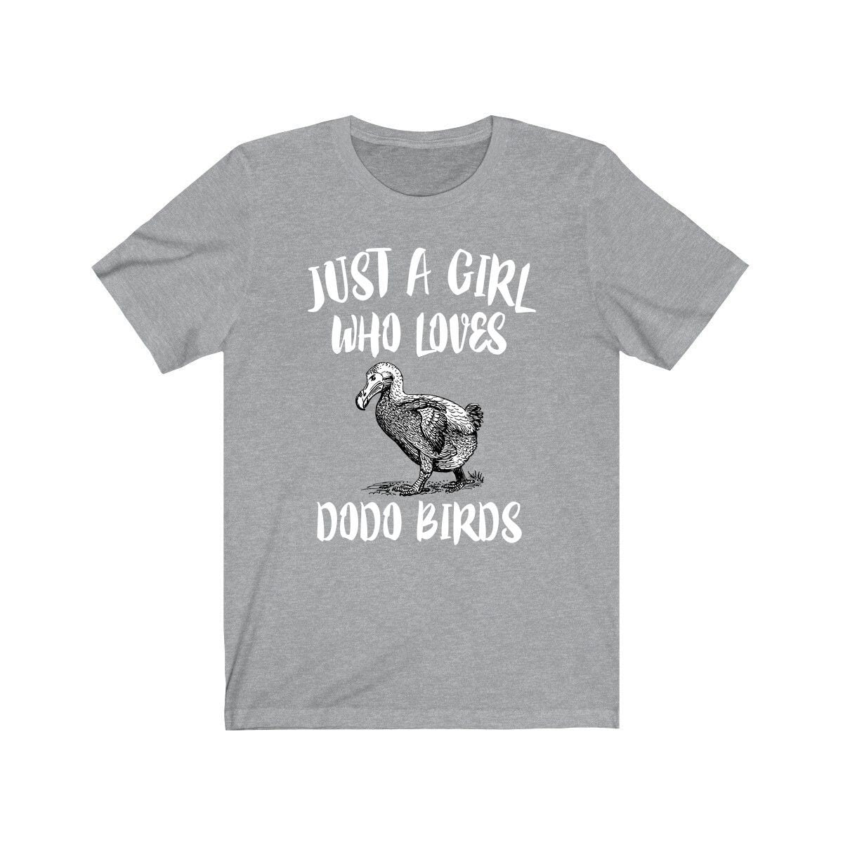 Just A Girl Who Loves Dodo Birds Shirt, Dodo Bird Shirt, Bird Lover Gift, Birding Shirt, Animal Lover Adult Toddler Infant Kids Gift T-Shirt Image 1
