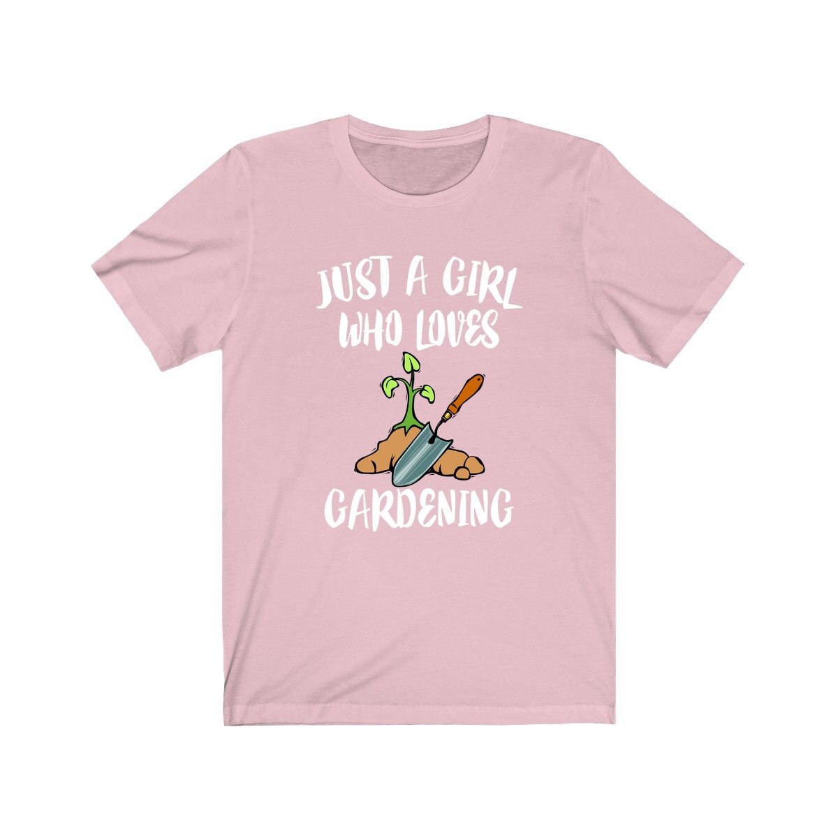 Just A Girl Who Loves Gardening Shirt, Garden Shirt, Gardening Lover Gift, Animal Lover Adult Toddler Infant Kids Gift T-Shirt Image 1