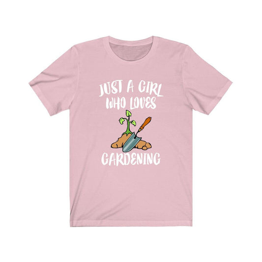Just A Girl Who Loves Gardening Shirt - gardening print design