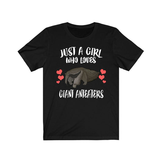 Giant Anteater Girl T-Shirt - giant anteater print design