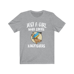 Just A Girl Who Loves Kingfishers Shirt - kingfisher print design