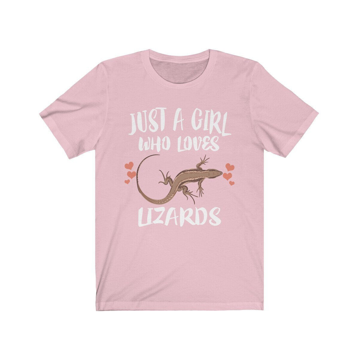 Just A Girl Who Loves Lizards Shirt, Lizard Lover Shirt, Lizard Lover Gift, Animal Lover Shirt, Adult Toddler Infant Kids Gift T-Shirt Image 3
