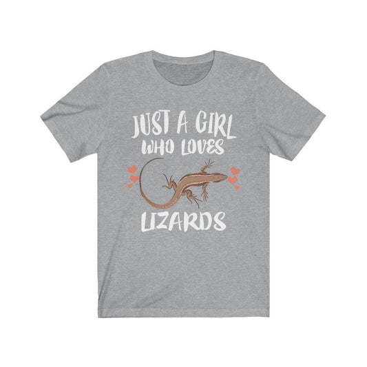 Just A Girl Who Loves Lizards Shirt - lizard print design