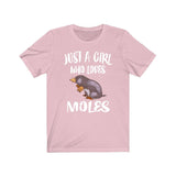 Just A Girl Who Loves Moles Shirt, Mole Lover Shirt, Mole Lover Gift, Cute Mole Gift, Animal Lover Shirt, Adult Toddler Kids Gift T-Shirt Image 2