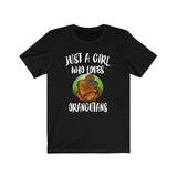 Just A Girl Who Loves Orangutans Shirt, Orangutan Lover Shirt, Orangutan Gift, Animal Lover Shirt, Adult Toddler Infant Kids Gift T-Shirt Image 4