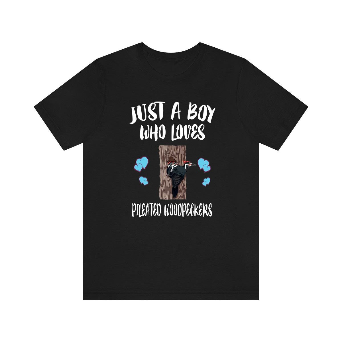 Just A Boy Who Loves Pileated Woodpeckers Shirt - pileated woodpecker print design