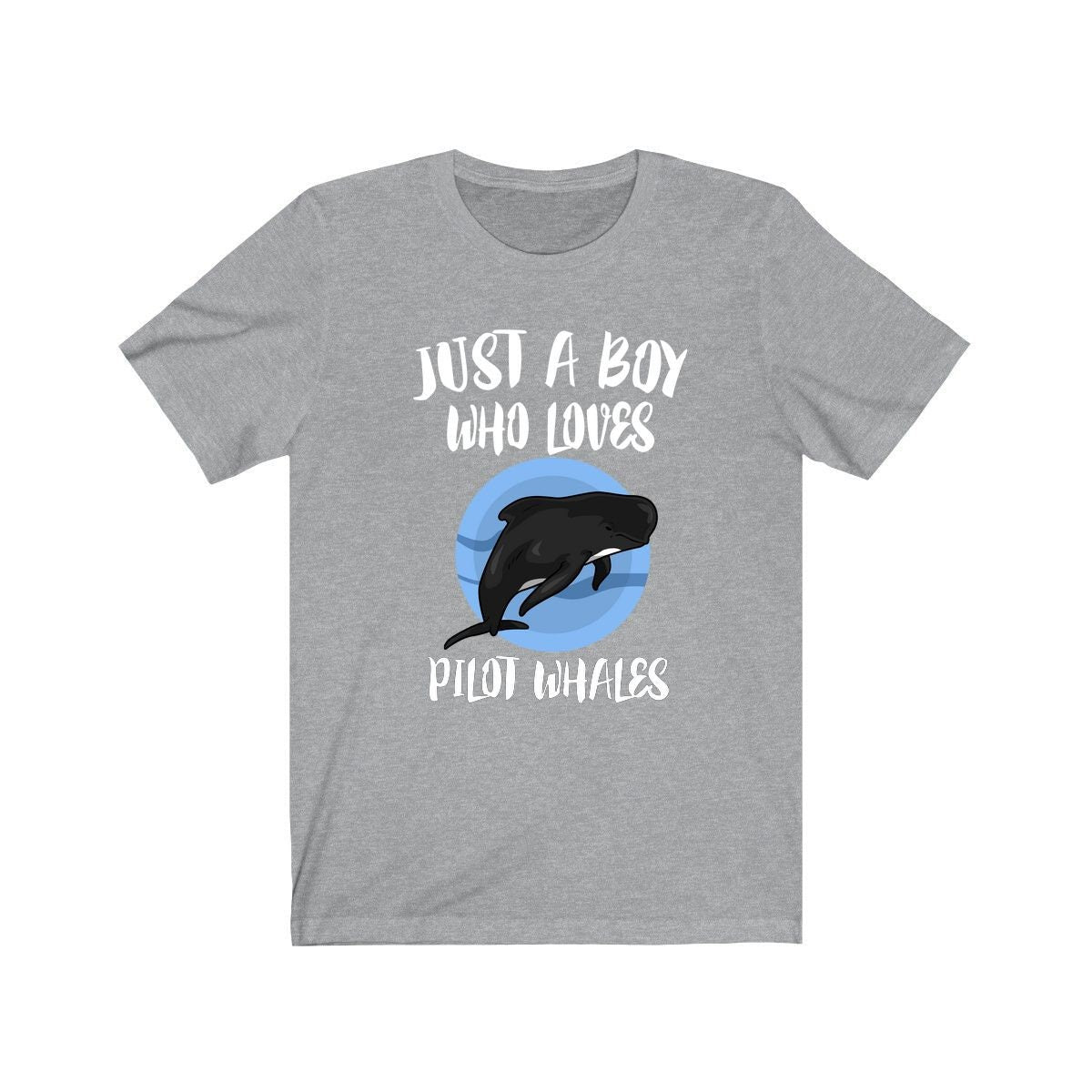 Just A Boy Who Loves Pilot Whales Shirt, Whale Lover Shirt, Whale Shirt, Whale Lover Gift, Animal Adult Kids T-Shirt Image 2
