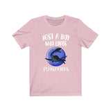 Just A Boy Who Loves Pliosaurus Dinosaur Shirt, Pliosaurus Lover Shirt, Dinosaur Shirt, Dinosaur Lover Gift, Animal Adult Kids T-Shirt Image 4