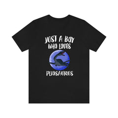 Just A Boy Who Loves Pliosaurus Shirt - Pliosaurus print design