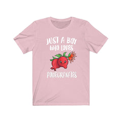Just A Boy Who Loves Pomegranates Shirt - pomegranate print design