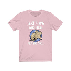 Just A Boy Who Loves Prairie Dogs Shirt - prairie dog print design