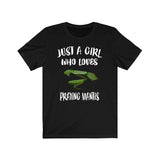 Just A Girl Who Loves Praying Mantis Shirt, Praying Mantis Lover Shirt, Animal Lover Shirt, Adult Toddler Infant Kids Gift T-Shirt Image 2