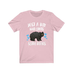 Sloth Bear T-Shirt for Boys - sloth bear print design
