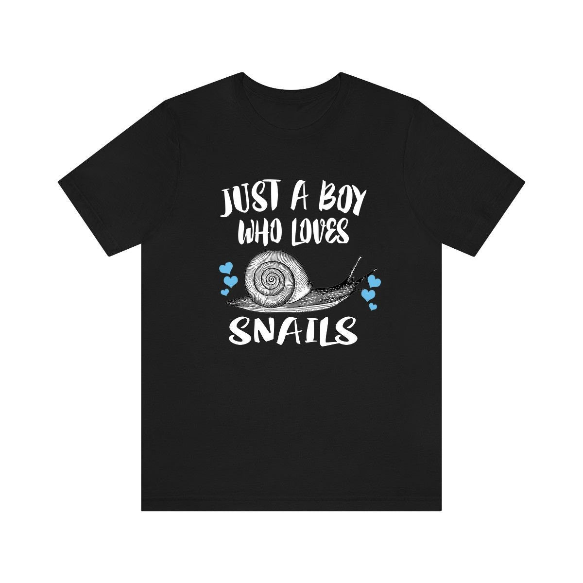 Just A Boy Who Loves Snails Shirt - snail print design