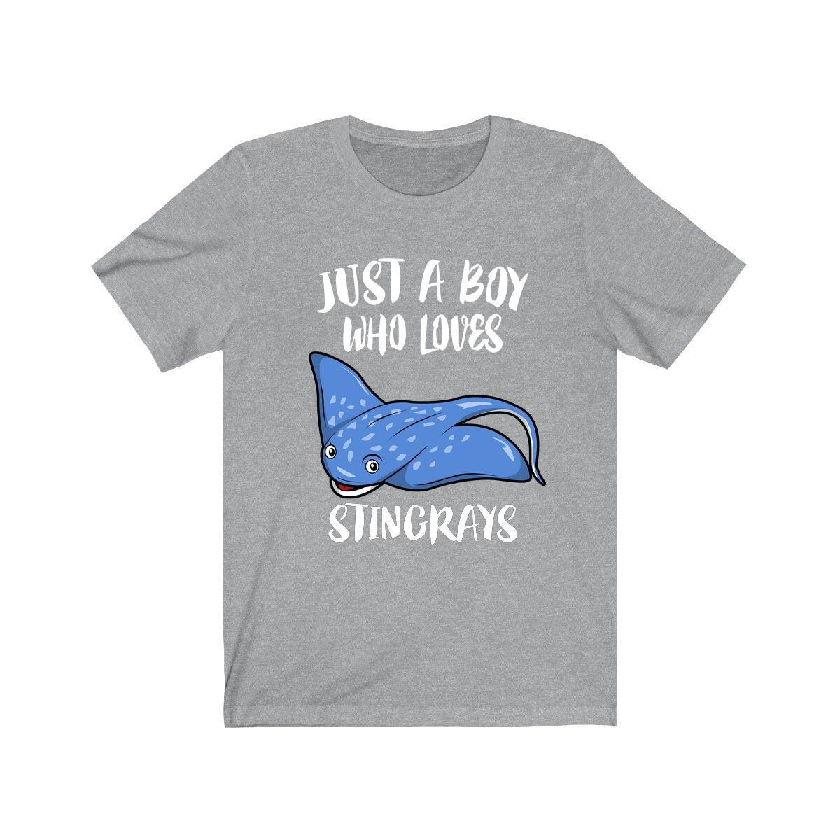 Just A Boy Who Loves Stingrays Shirt, Stingray Lover Shirt, Stingray Shirt, Stingray Lover Gift, Animal Adult Kids T-Shirt Image 2