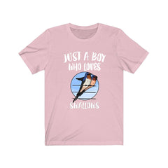 Just A Boy Who Loves Swallows Shirt - swallow print design