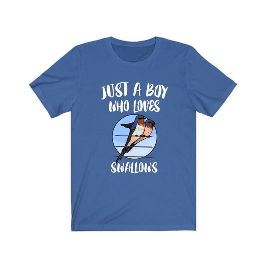 Just A Boy Who Loves Swallows Shirt - swallow print design
