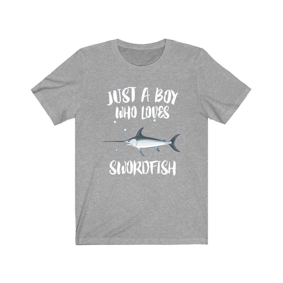Just A Boy Who Loves Swordfish Shirt - swordfish print design