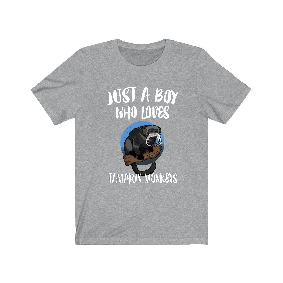 Just A Boy Who Loves Tamarin Monkeys Shirt - tamarin print design