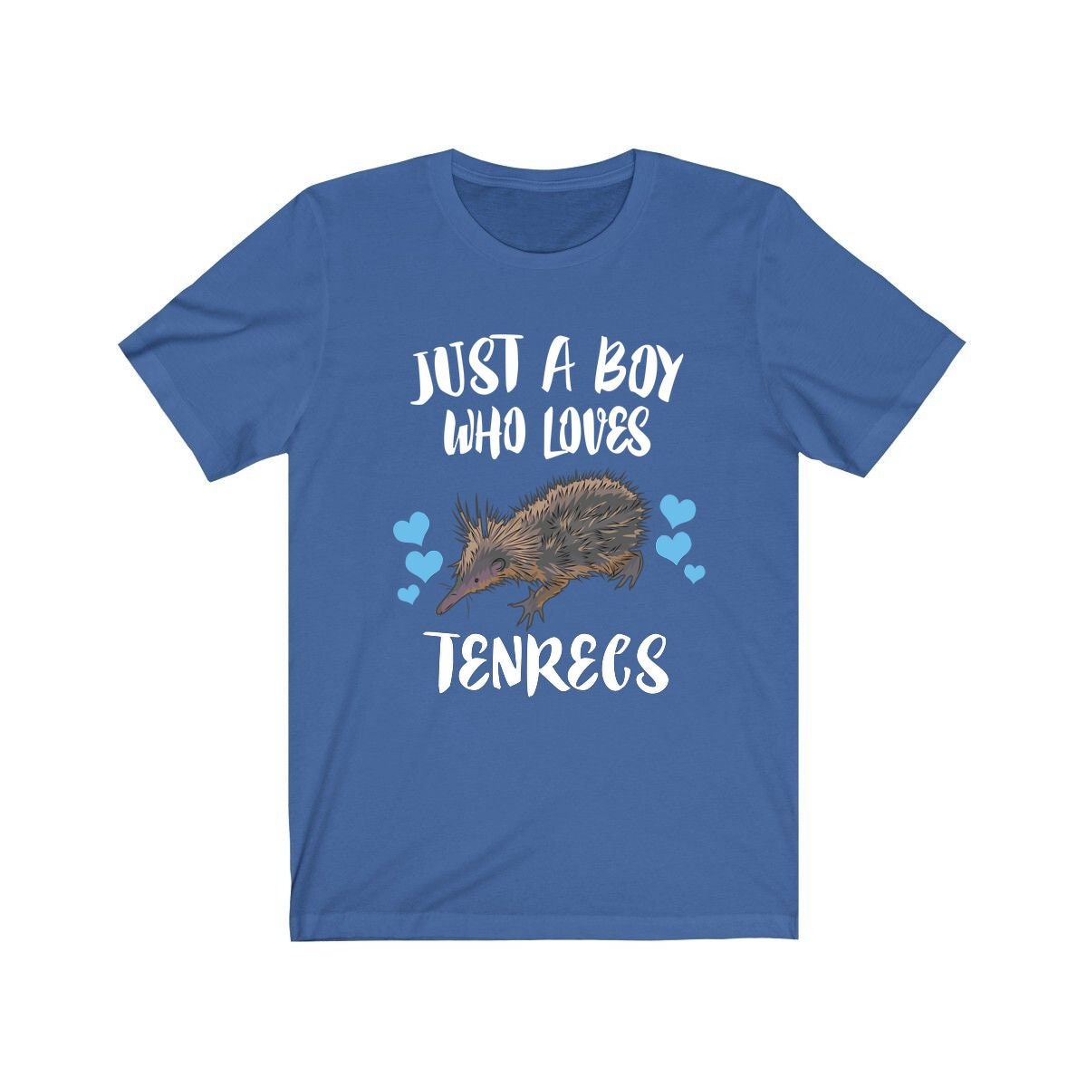 Just A Boy Who Loves Tenrecs Shirt - tenrec print design