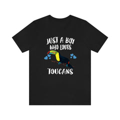 Just A Boy Who Loves Toucans Shirt - toucan print design