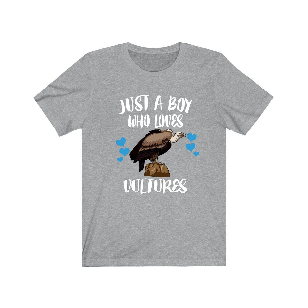 Just A Boy Who Loves Vultures Shirt, Vulture Lover Shirt, Vulture Shirt, Bird Lover Gift, Animal Adult Kids T-Shirt Image 1