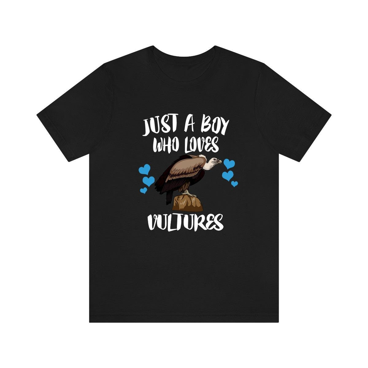 Just A Boy Who Loves Vultures Shirt, Vulture Lover Shirt, Vulture Shirt, Bird Lover Gift, Animal Adult Kids T-Shirt Image 3