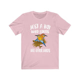 Just A Boy Who Loves Bee-eater Birds Shirt, Bird Lover Shirt, Birding Shirt, Bee-eater Bird Lover Gift, Animal Adult Kids T-Shirt Image 4