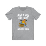 Just A Boy Who Loves Bee-eater Birds Shirt, Bird Lover Shirt, Birding Shirt, Bee-eater Bird Lover Gift, Animal Adult Kids T-Shirt Image 2