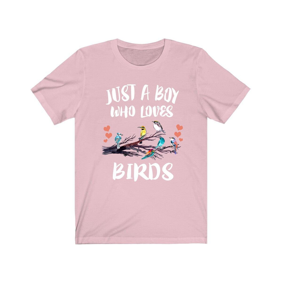 Just A Boy Who Loves Birds Shirt, Bird Lover Shirt, Birding Shirt, Bird Lover Gift, Animal Adult Kids T-Shirt Image 4