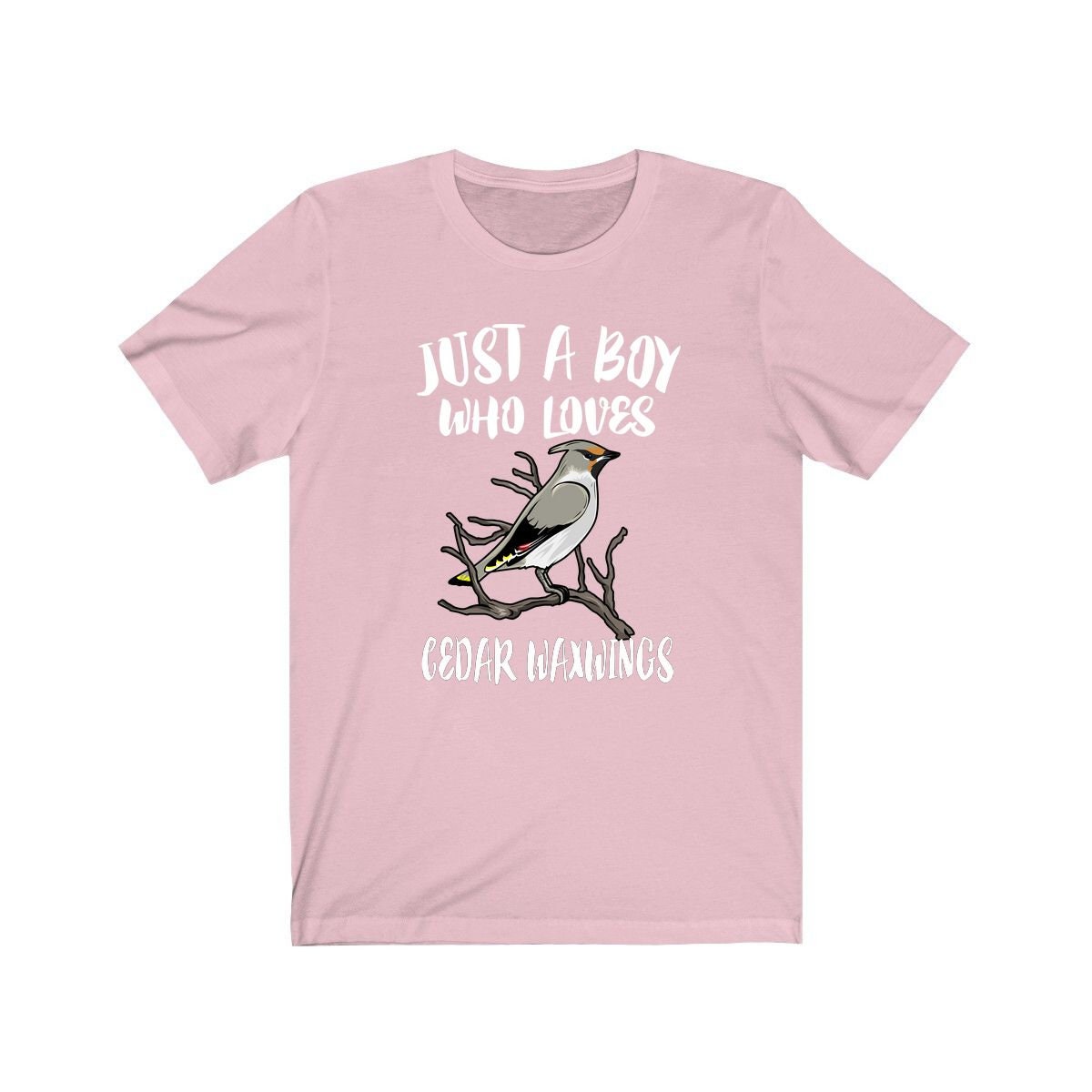 Just A Boy Who Loves Cedar Waxwings Birds Shirt, Cedar Waxwing Lover Shirt, Birding Shirt, Bird Lover Gift, Animal Adult Kids T-Shirt Image 4