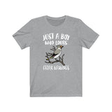 Just A Boy Who Loves Cedar Waxwings Birds Shirt, Cedar Waxwing Lover Shirt, Birding Shirt, Bird Lover Gift, Animal Adult Kids T-Shirt Image 2
