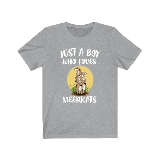 Just A Boy Who Loves Meerkats Shirt - meerkat print design