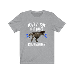 Just A Boy Who Loves Tyrannotitan Shirt - Tyrannotitan print design