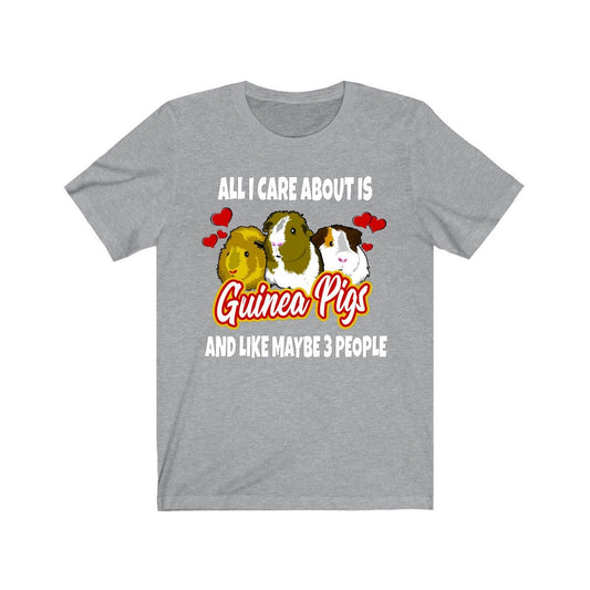 All I Care About Is Guinea Pigs Shirt - guinea pig print design