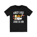 World's Best Guinea Pig Mom Shirt, Guinea Pig Owner Shirt, Guinea Pig Lover Gift, Guinea Pig Tee, Animal Adult Toddler Kids T-Shirt Image 1