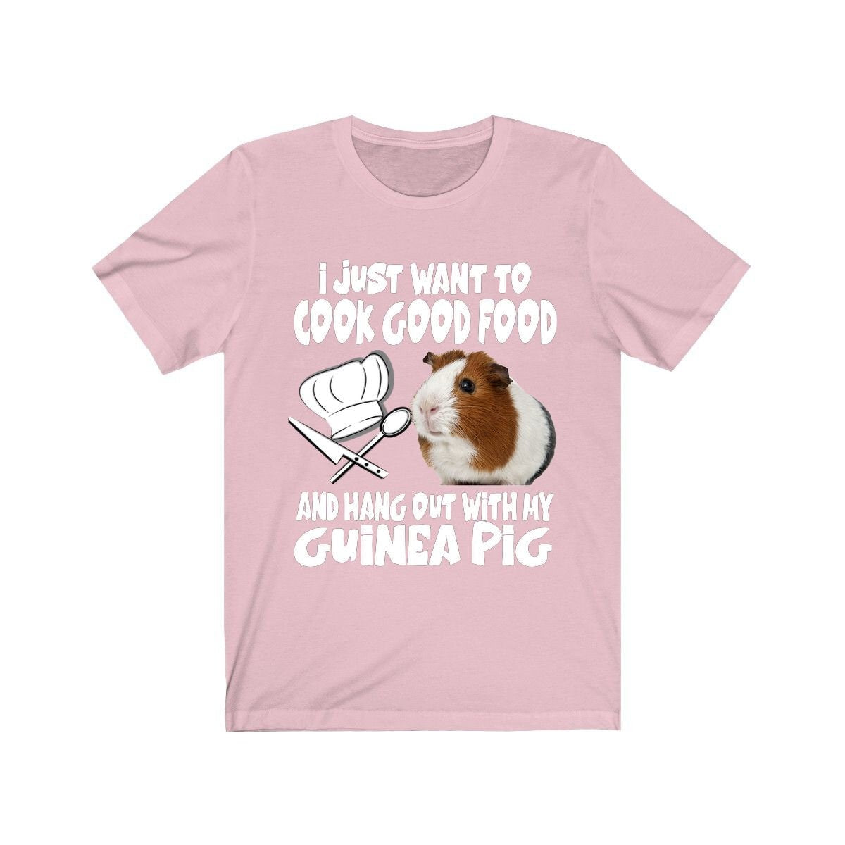 I Just Want To Cook With My Guinea Pig Shirt, Guinea Pig Owner Shirt, Guinea Pig Lover Gift, Guinea Pig, Animal Adult Toddler Kids T-Shirt Image 3