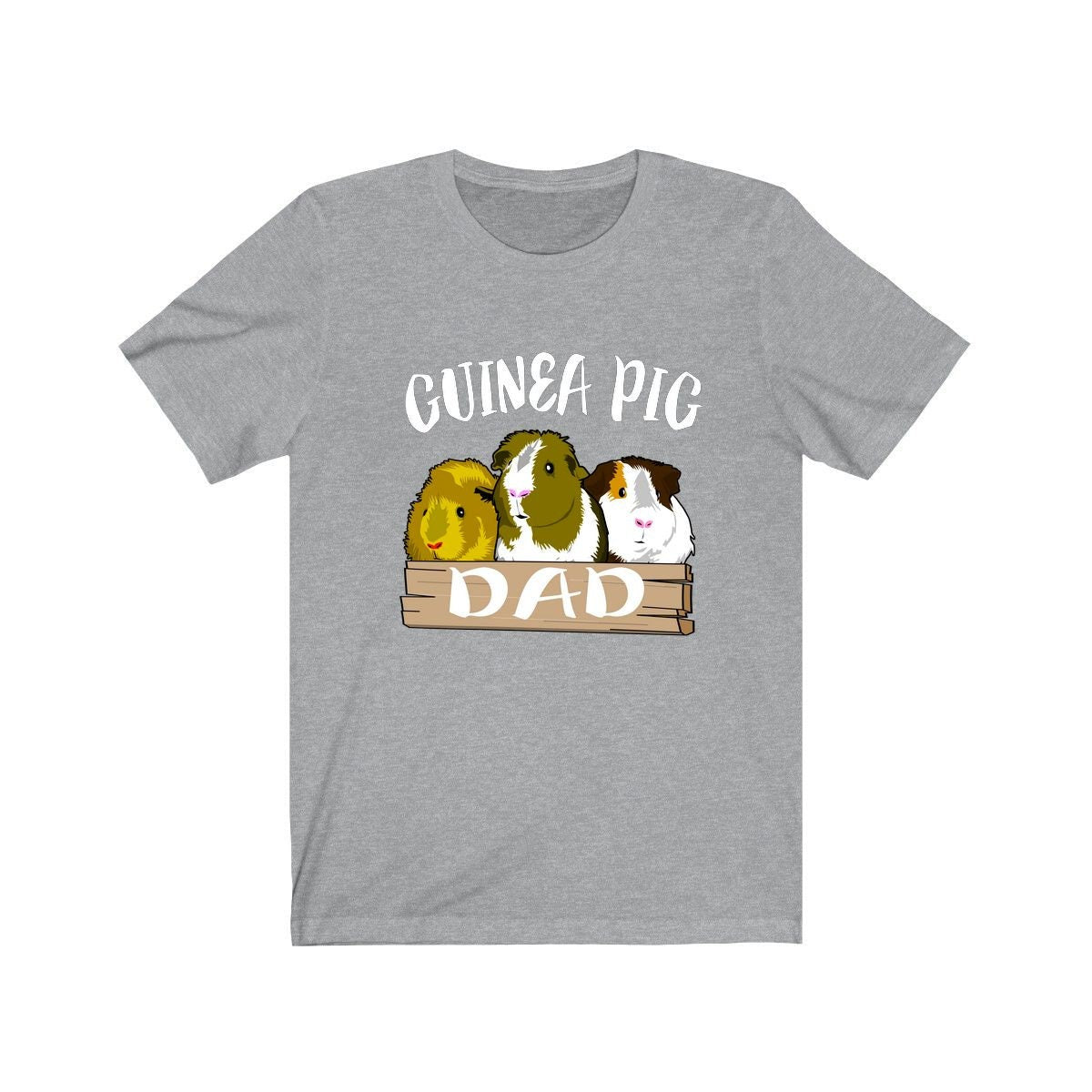 Guinea Pig Dad Shirt, Guinea Pig Owner Shirt, Guinea Pig Lover Gift, Guinea Pig Tee, Guinea Pig Gift, Animal T-Shirt Image 2