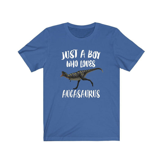 Just A Boy Who Loves Aucasaurus Shirt - aucasaurus print design