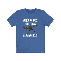 Just A Boy Who Loves Aucasaurus Shirt - aucasaurus print design