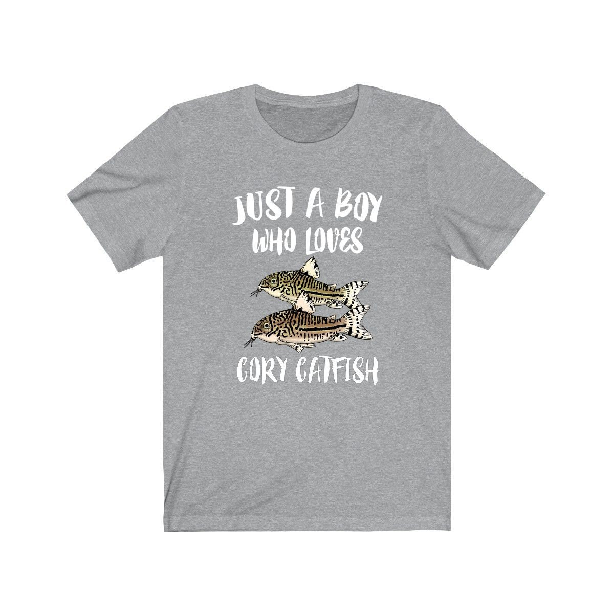 Just A Boy Who Loves Cory Catfish Shirt, Cory Catfish Lover Shirt, Cory Catfish Shirt, Aquarium Lover Gift, Animal Adult Kids T-Shirt Image 2