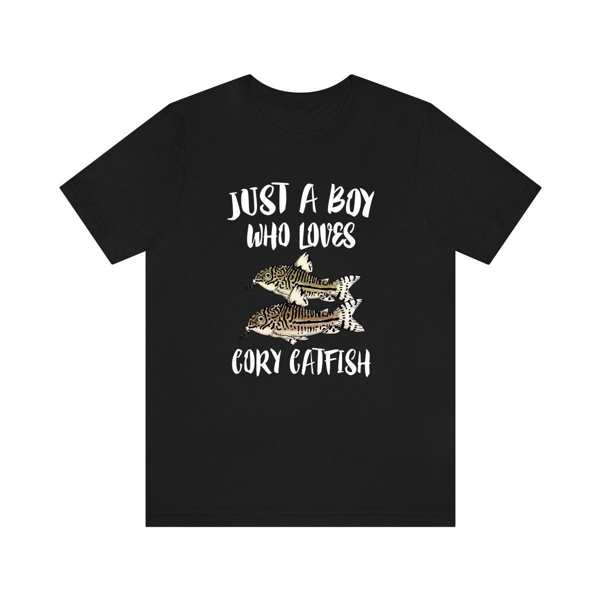 Just A Boy Who Loves Cory Catfish Shirt, Cory Catfish Lover Shirt, Cory Catfish Shirt, Aquarium Lover Gift, Animal Adult Kids T-Shirt Image 3