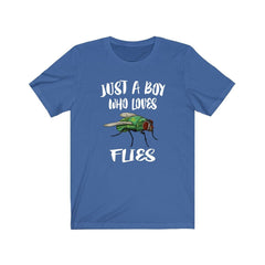 Just A Boy Who Loves Flies Shirt - fly print design