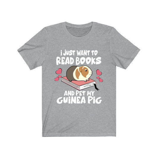 Read Books And Pet My Guinea Pig Shirt - guinea pig print design