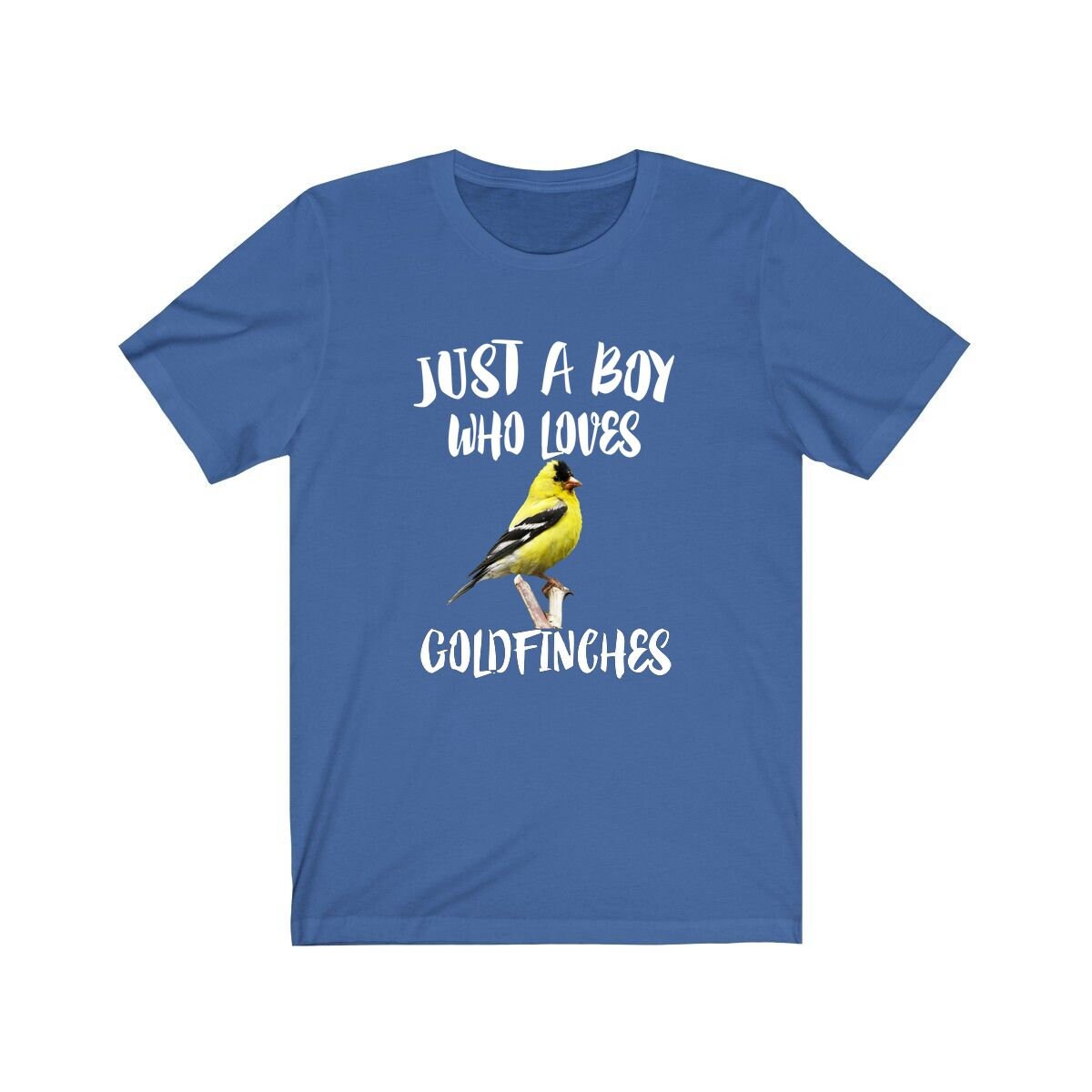 Just A Boy Who Loves Goldfinches Birds Shirt, Goldfinch Lover Shirt, Birding Shirt, Bird Lover Gift, Animal Adult Kids T-Shirt Image 3